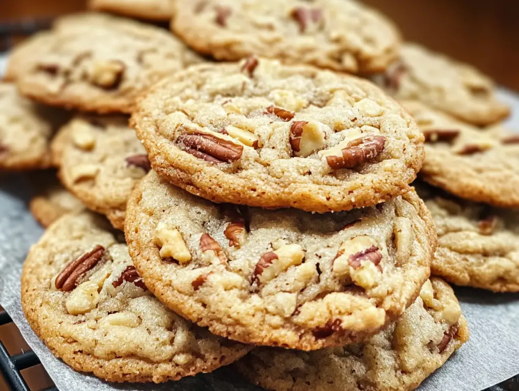 Pecan Sandies Cookies, Classic Pecan Cookie Recipe, How to Make Pecan Sandies, Pecan Shortbread Cookies