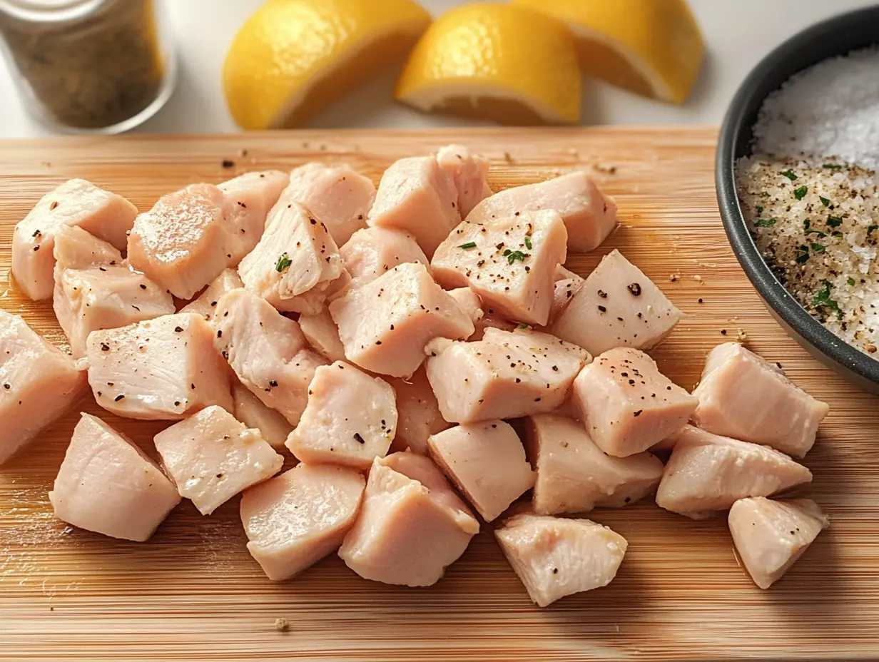 How to Cook Diced Chicken