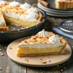 Coconut cream tart, Tropical coconut dessert, Creamy coconut tart, Coconut tart recipe, Creamy coconut pie, Coconut custard tart, Tropical cream tart, Coconut dessert tart, Paradise coconut dessert, Creamy tropical tart