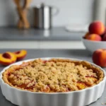 Peach Crumble