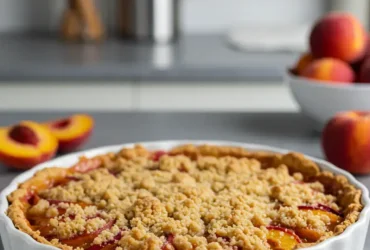 Peach Crumble