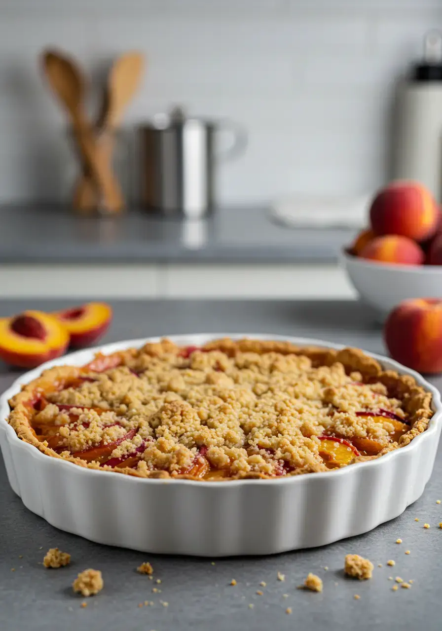 Peach Crumble