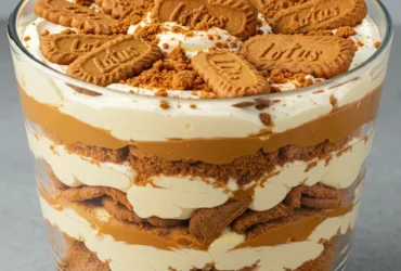 Lotus Biscoff dessert