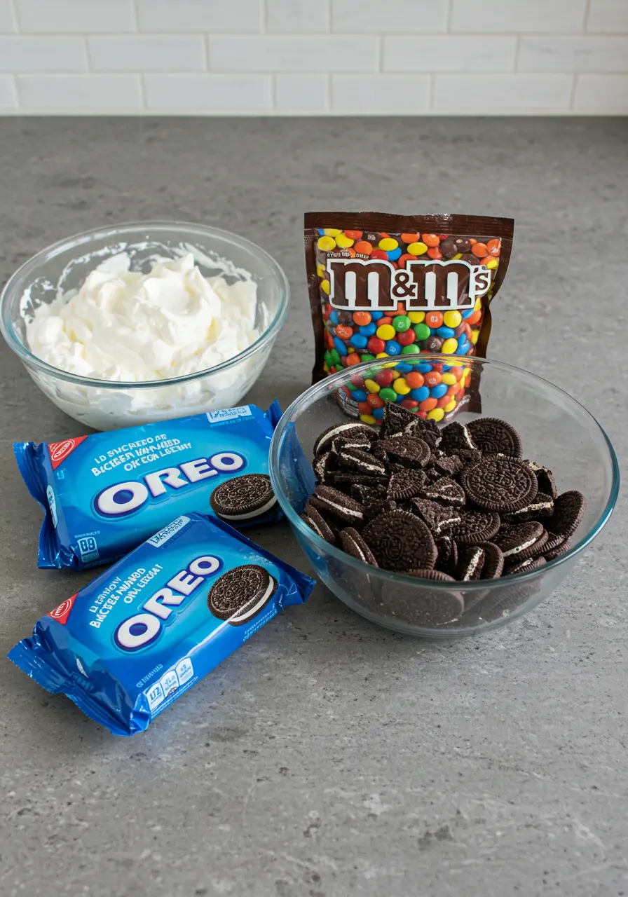M&M's Oreo recipe 