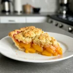 Peach Crumble