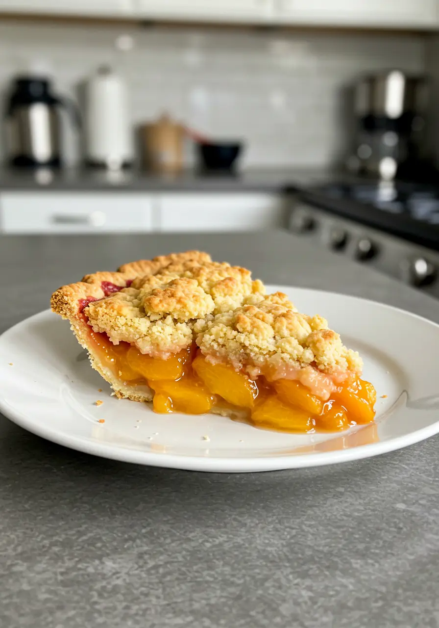 Peach Crumble