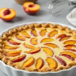 Peach Custard Pie