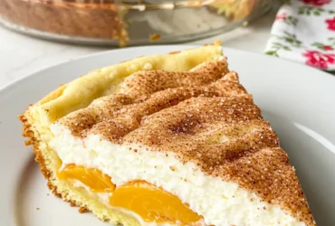 Peaches and Cream Pie
