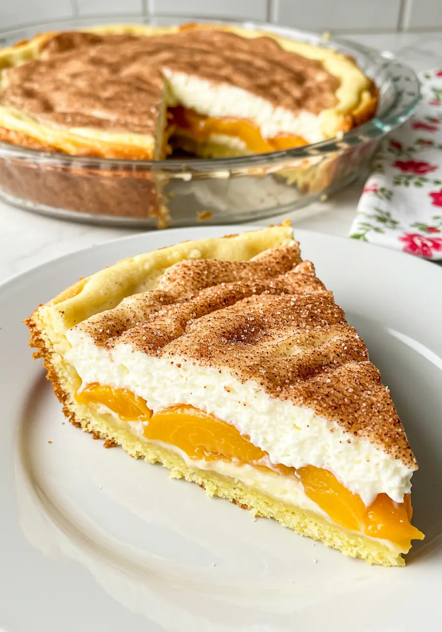 Peaches and Cream Pie