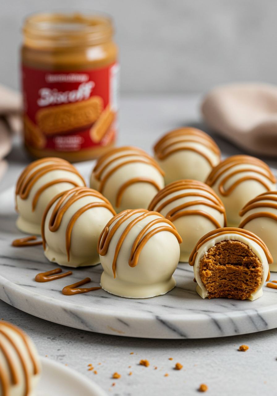 Lotus Biscoff Truffles