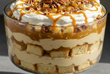 Caramel Apple Trifle