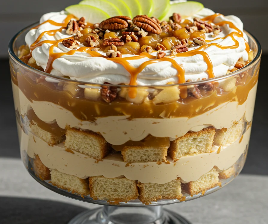 Caramel Apple Trifle