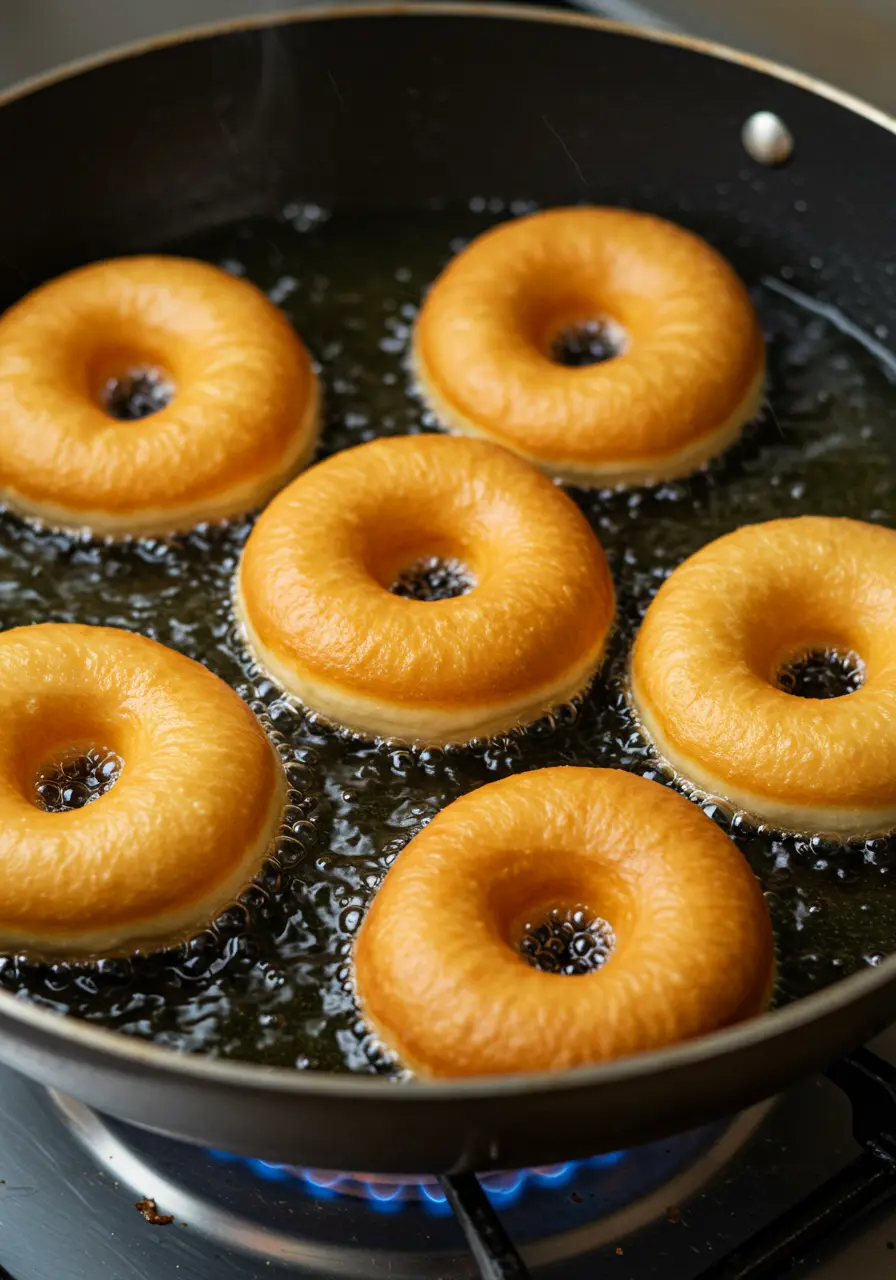 Crispy Glazed Donuts