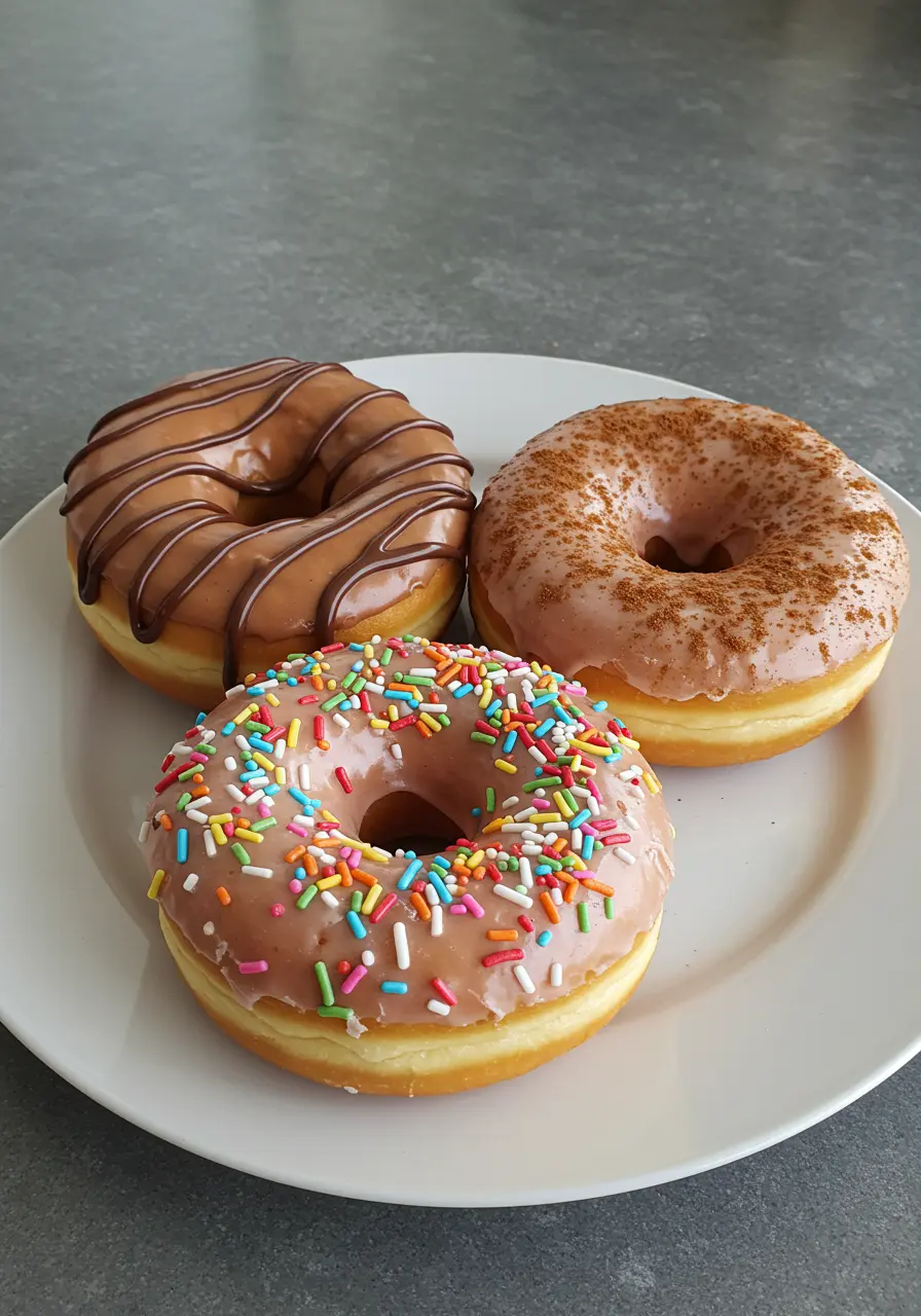 Crispy Glazed Donuts