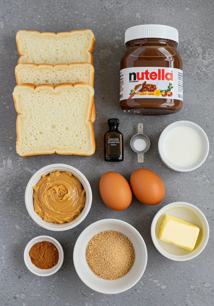 Penaut butter French Toast Roll-Up Recipe