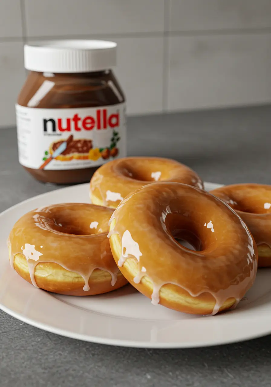 Crispy Glazed Donuts