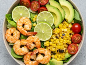 Grilled Shrimp and Avocado Salad