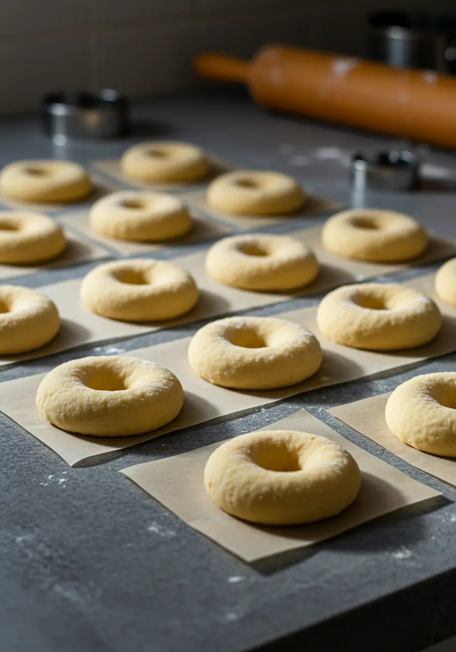 Crispy Glazed Donuts