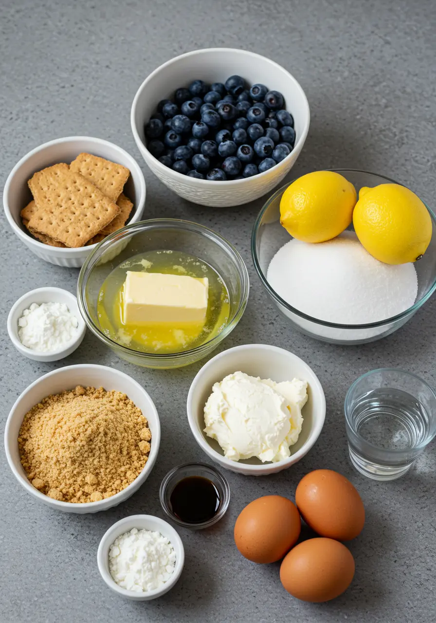 Blueberry Lemon Cheesecake