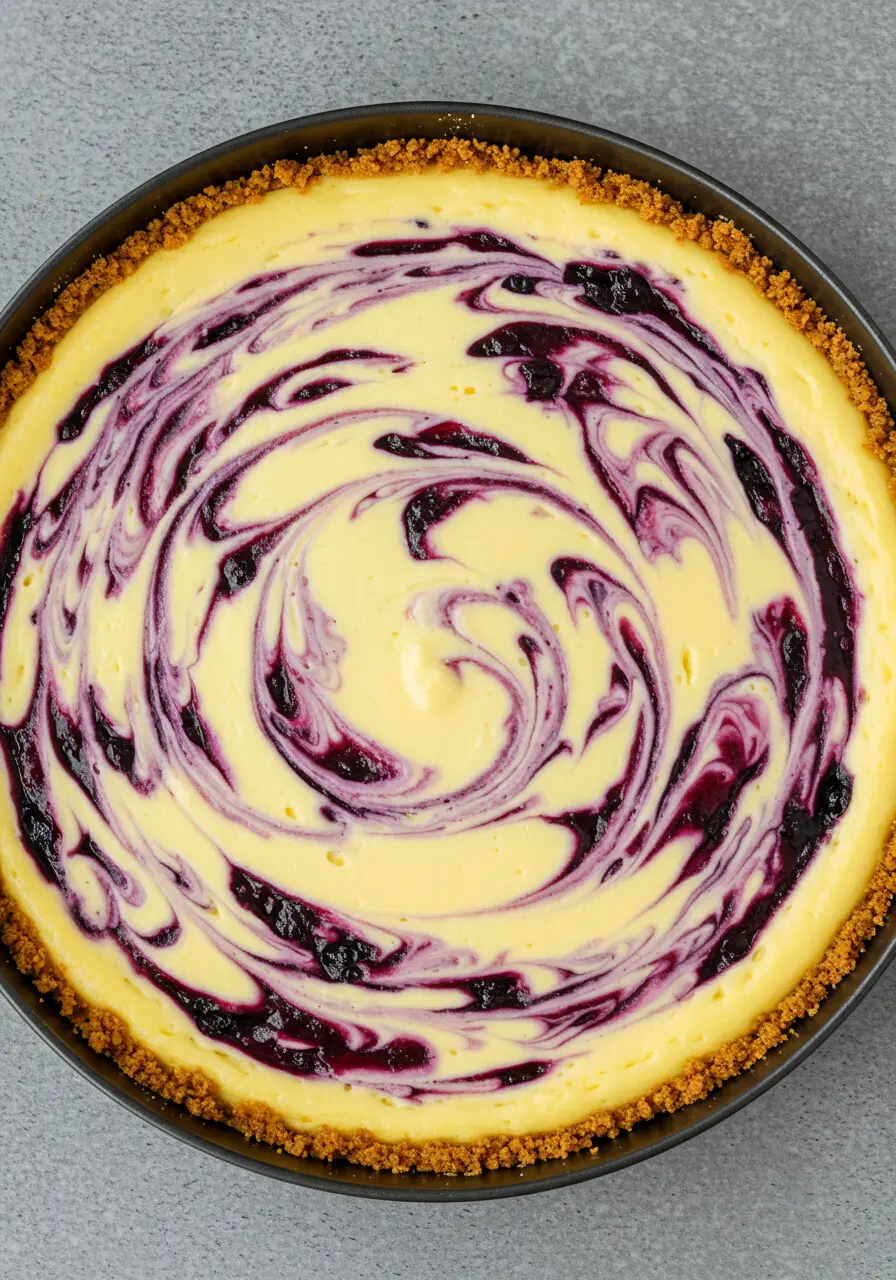 Blueberry Lemon Cheesecake