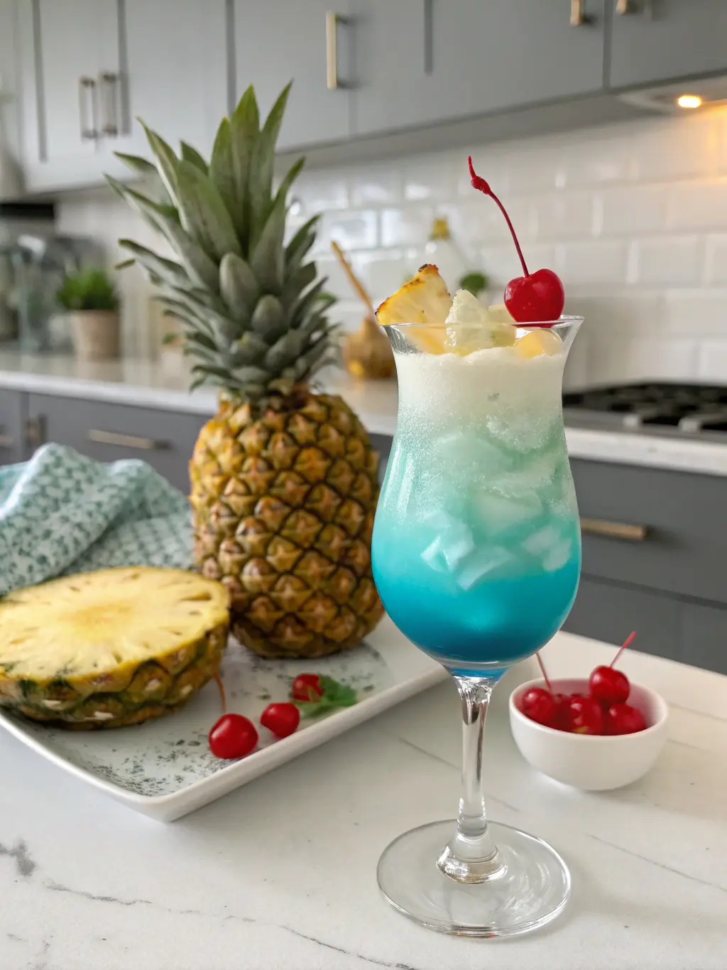 Mermaid Colada Mocktail