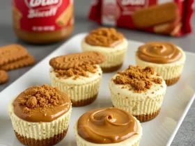 No-bake Biscoff cheesecake