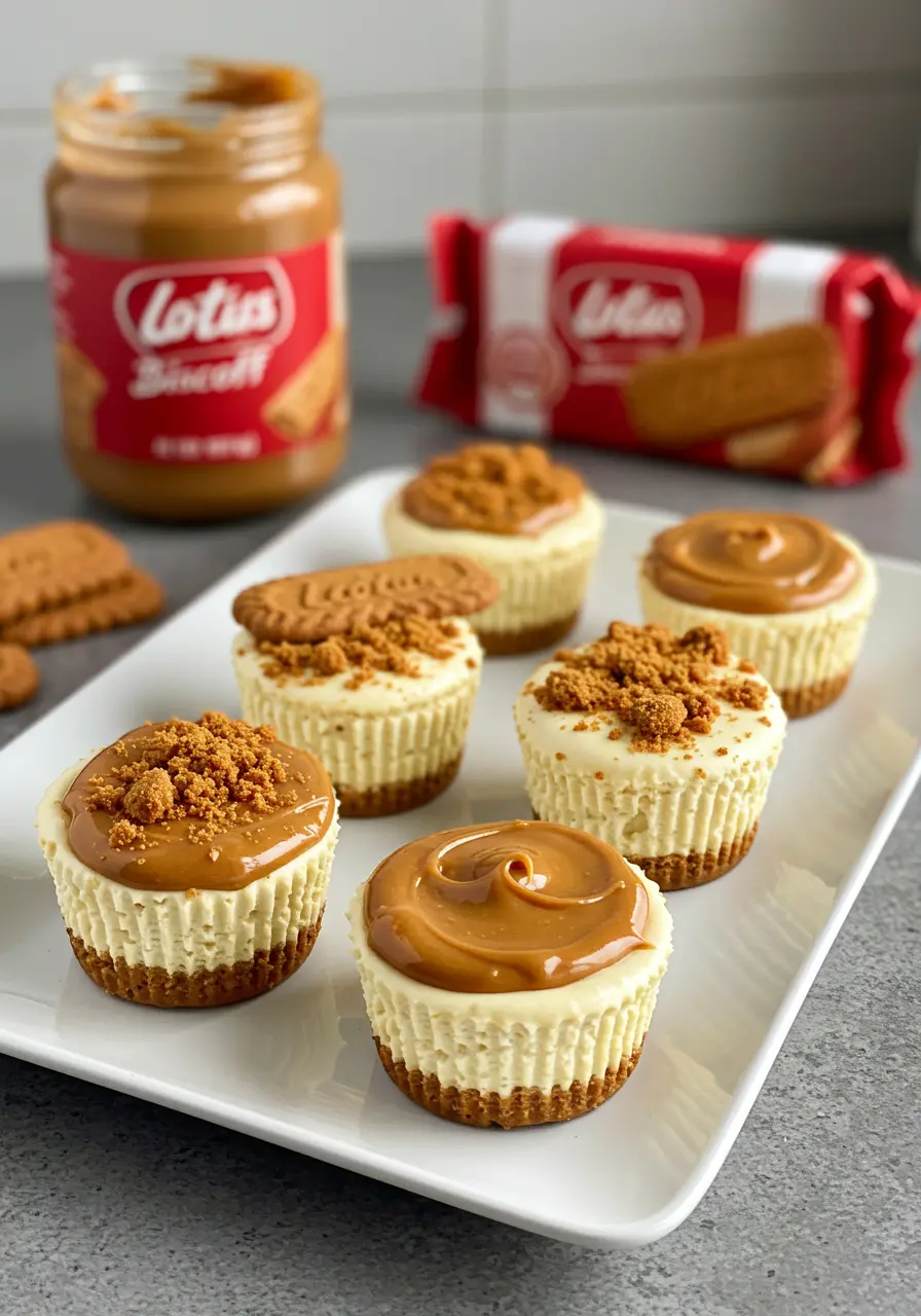 No-bake Biscoff cheesecake