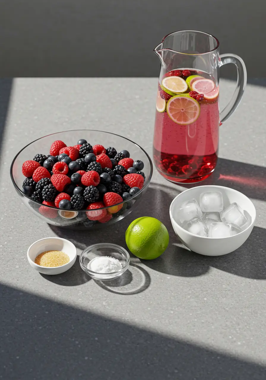 Berry Sparkling Drink