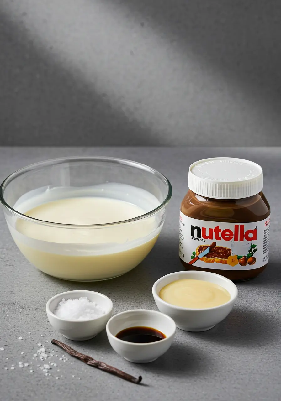Nutella Ice Cream Recipe