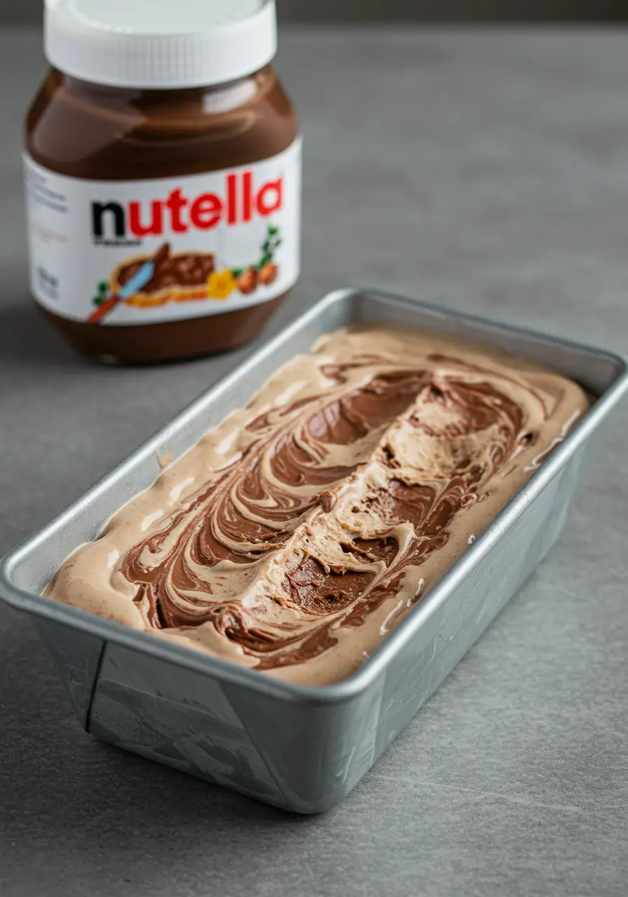 Nutella Ice Cream Recipe