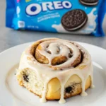 Oreo-Stuffed Cinnamon Rolls