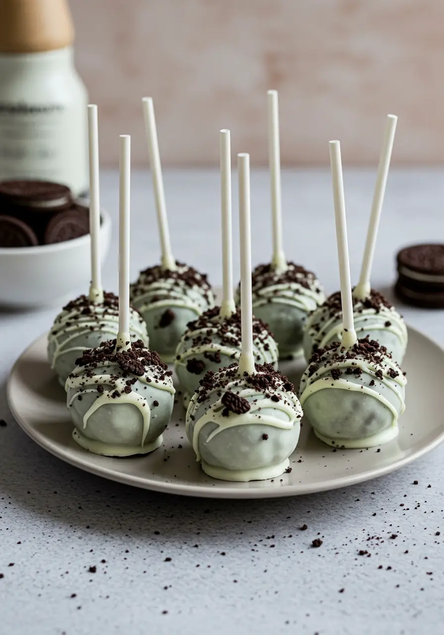 Starbucks Cookies and Cream Cake Pop