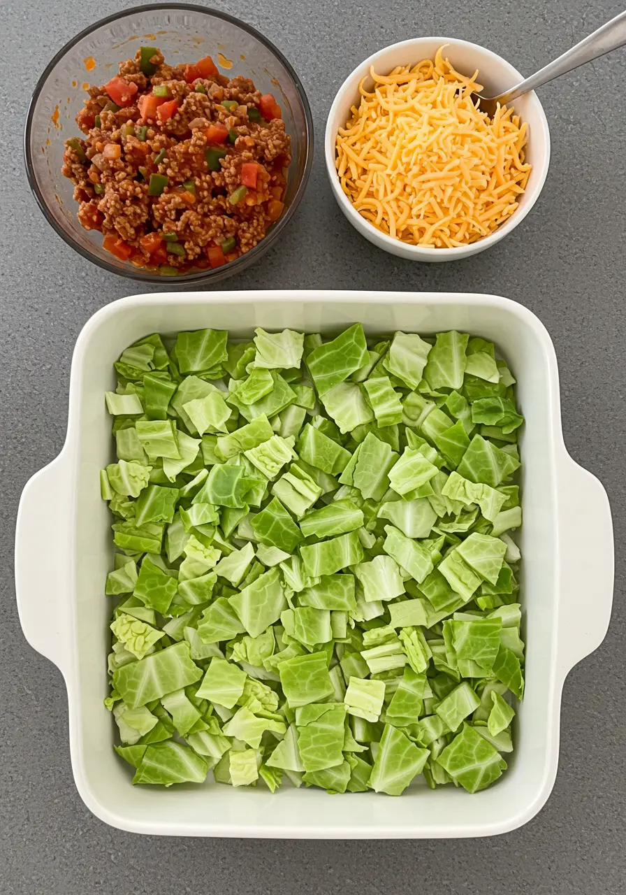 Ground Beef and Cabbage Casserole Recipe
