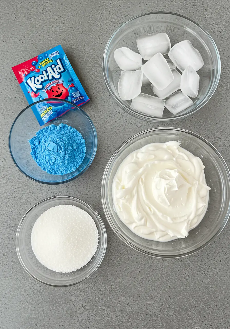 Kool Aid Whipped Drink