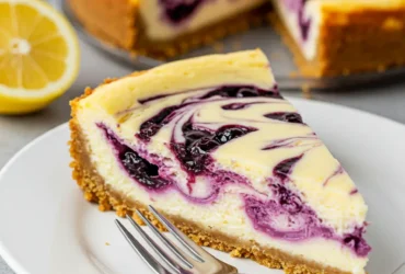 Blueberry Lemon Cheesecake