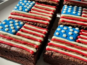 4th of July Brownie Bars