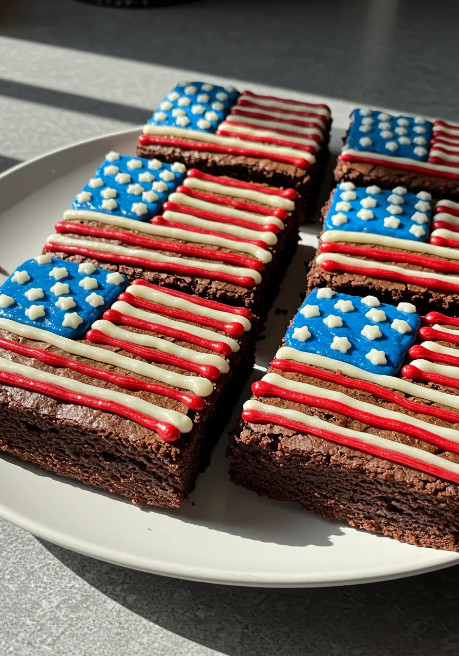 4th of July Brownie Bars