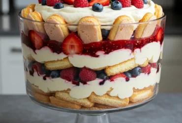 No-Bake Berry Trifle