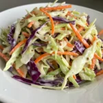 Healthy Coleslaw with Olive Oil Mayo