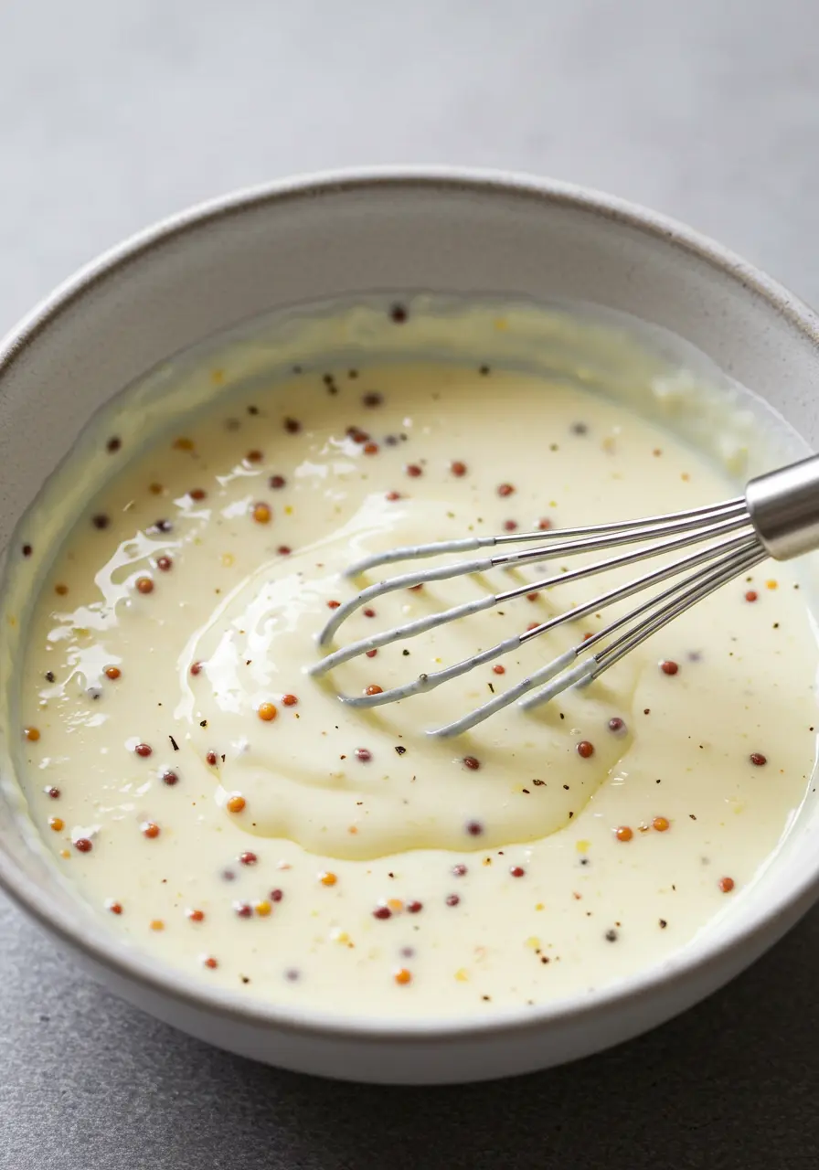 Healthy Coleslaw with Olive Oil Mayo