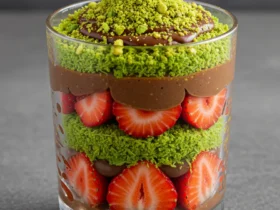 Dubai Chocolate Strawberry Cups