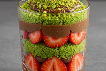 Dubai Chocolate Strawberry Cups