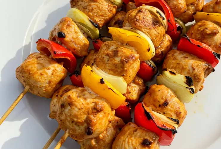 BBQ Chicken Skewers