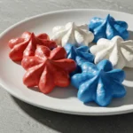 4th of July Meringue Cookies