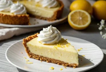 No-Bake Lemon Icebox Pie