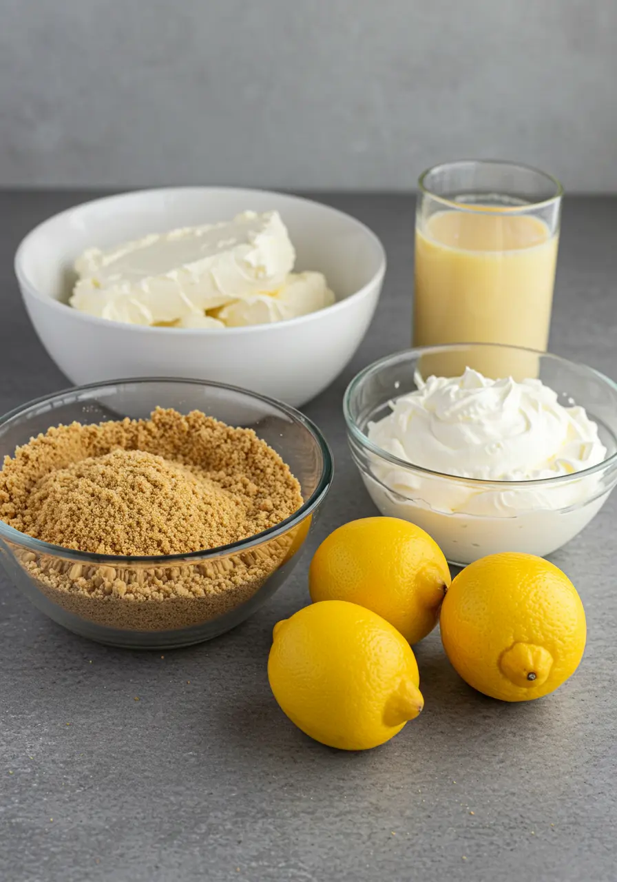 No-Bake Lemon Icebox Pie