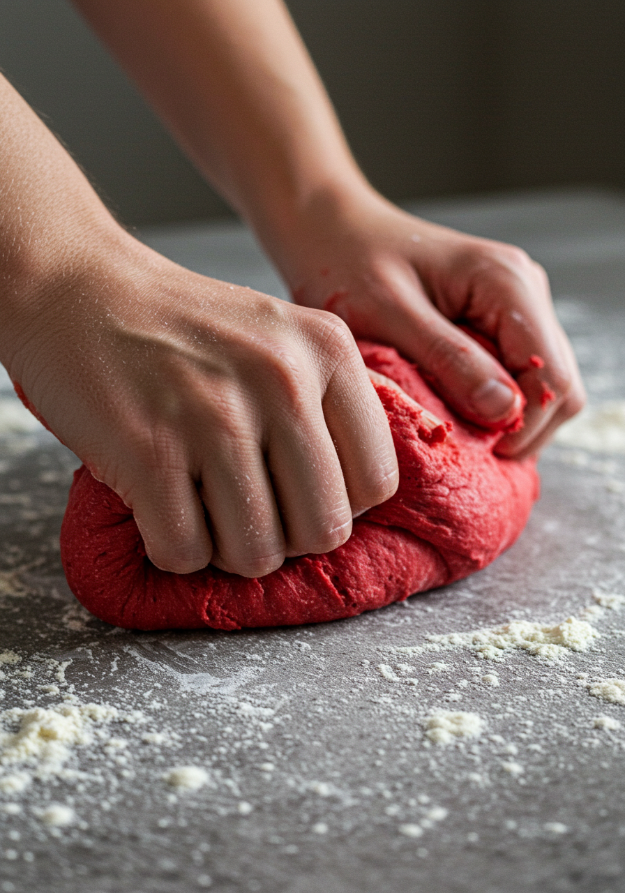 Red Velvet Cinnamon Rolls