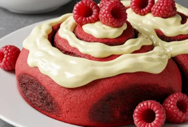 Red Velvet Cinnamon Rolls