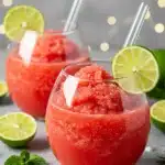 Watermelon Slushie with 3 Ingredients