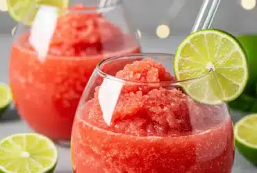 Watermelon Slushie with 3 Ingredients